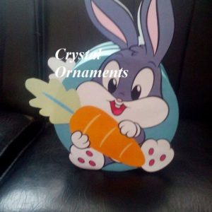 Cutie de dar botez iepuras