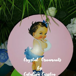 Cutie de dar botez fetita