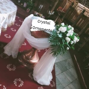 Decor flori naturale cristelnita botez