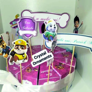 Cutie felie de tort Paw Patrol Sky roz